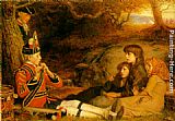 John Everett Millais Famous Paintings - The Piper